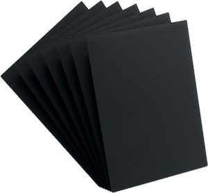 Gamegenic Matte Prime Kartenhüllen (100) Schwarz - Reflexionsfreie Premium Sleeves in Standardgröße