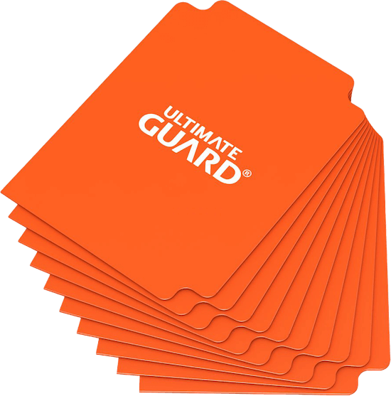 Ultimate Guard Card Dividers Kartentrenner Standardgröße Orange (10 Stück)