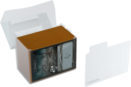 Gamegenic Side Holder Deckbox 80+ Transparent