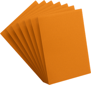 Gamegenic Prime Kartenhüllen (100) Orange - Glänzende Premium Sleeves in Standardgröße