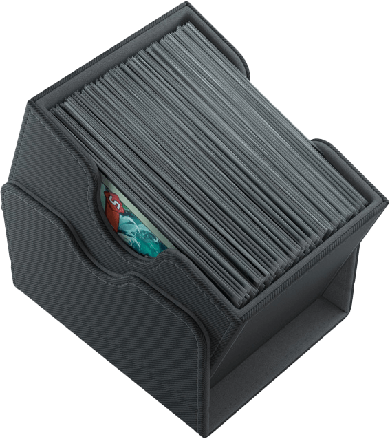Gamegenic Premium Deckbox Sidekick 100+ Convertible Schwarz