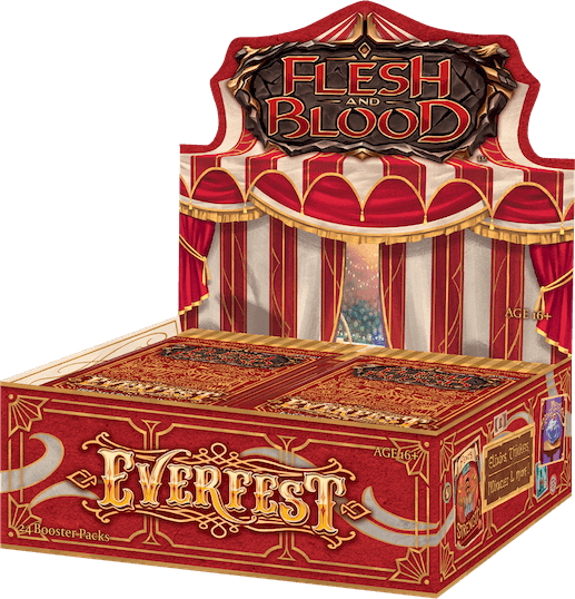 Flesh & Blood TCG - Everfest - First Edition Booster Display Box (24 Booster)