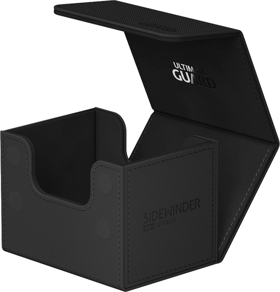 Ultimate Guard Sidewinder 100+ XenoSkin Monocolor Schwarz
