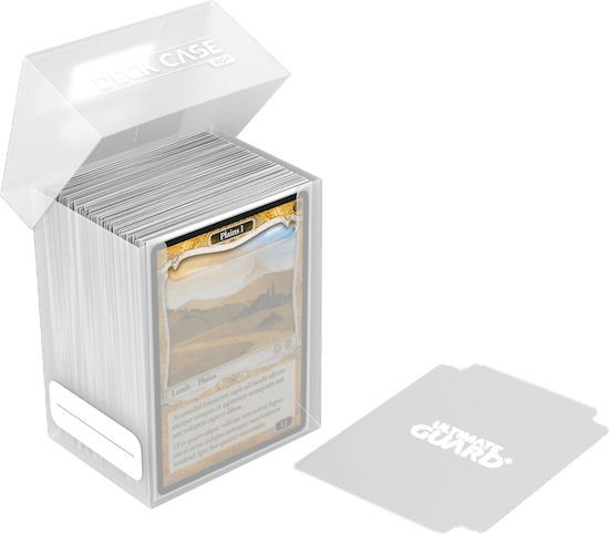 Ultimate Guard Deck Case 80+ Transparent