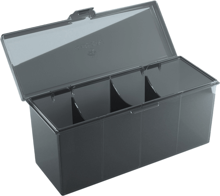 Gamegenic Kartenbox mit Trenner Fourtress 320+ Schwarz
