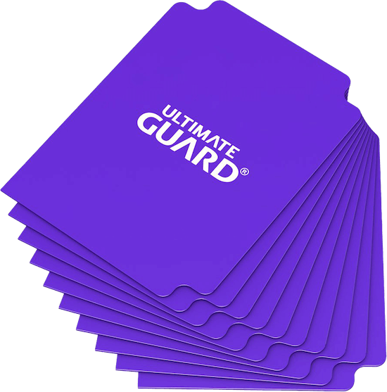 Ultimate Guard Card Dividers Kartentrenner Standardgröße Violett (10 Stück)