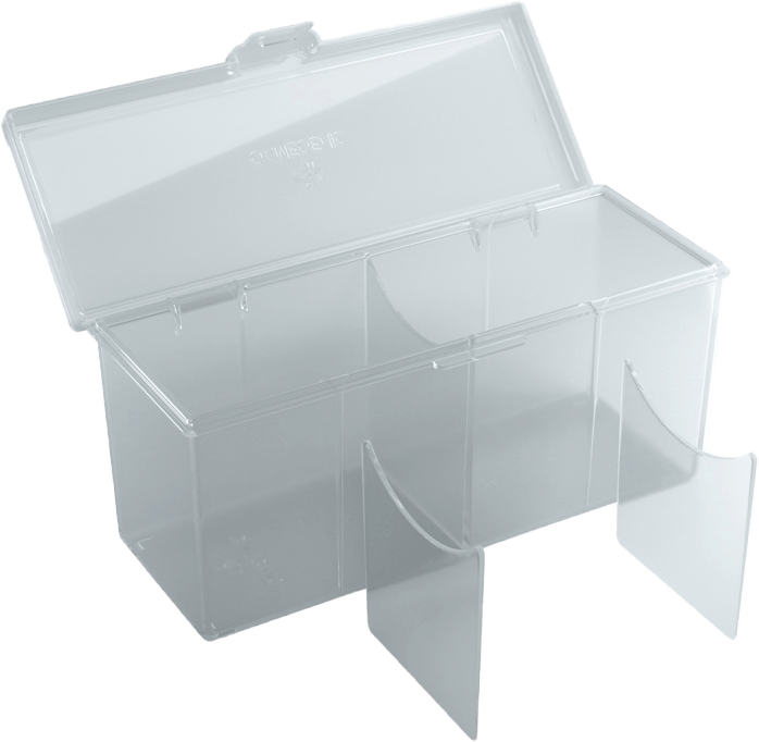 Gamegenic Kartenbox mit Trenner Fourtress 320+ Transparent