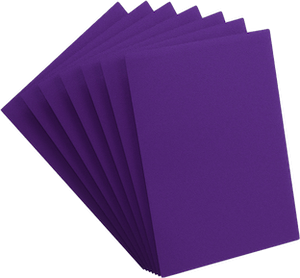 Gamegenic Matte Prime Kartenhüllen (100) Lila - Reflexionsfreie Premium Sleeves in Standardgröße