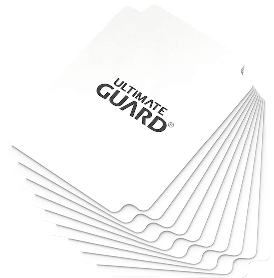 Ultimate Guard Card Dividers Kartentrenner Standardgröße Weiss (10 Stück)