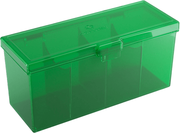 Gamegenic Kartenbox mit Trenner Fourtress 320+ Grün