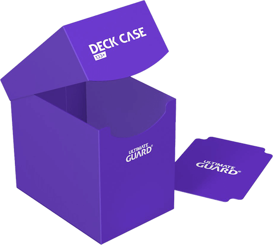 Ultimate Guard Card Deck Case 133+ Standardgröße Violett geöffnet