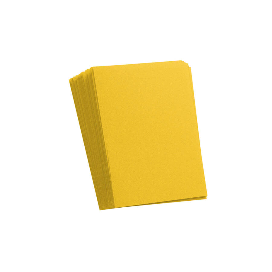 Gamegenic Prime Kartenhüllen (100) Gelb - Glänzende Premium Sleeves in Standardgröße