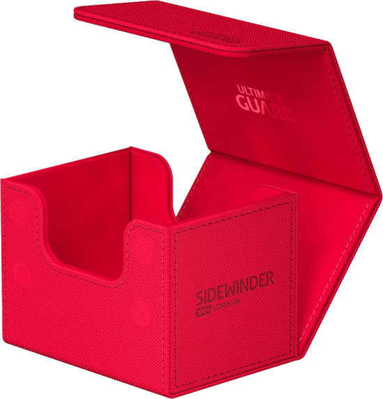 Ultimate Guard Sidewinder 100+ XenoSkin Monocolor Rot