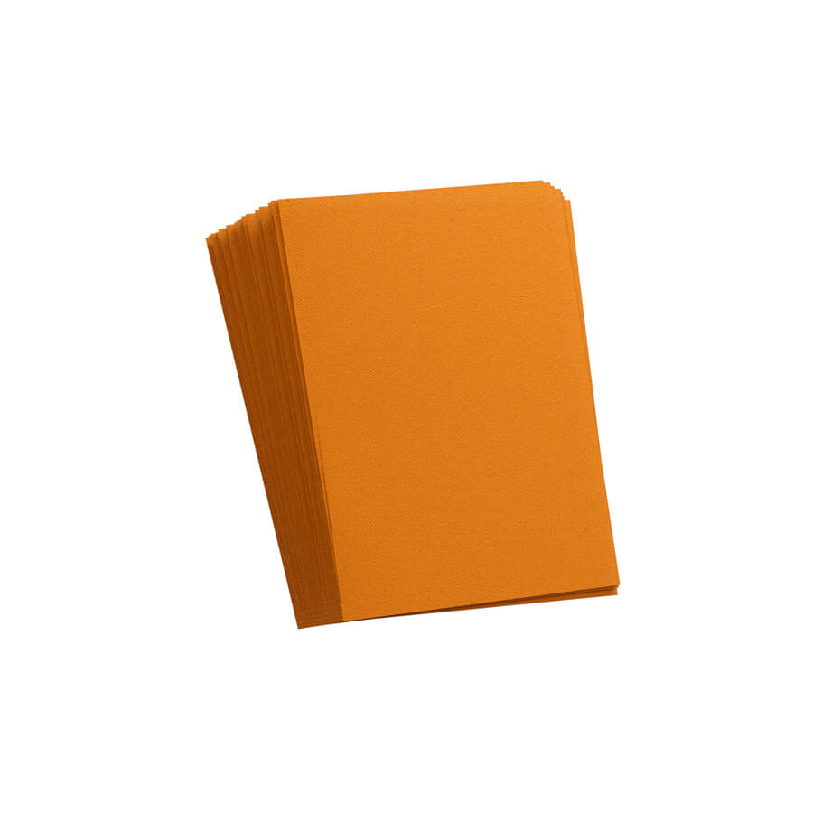 Gamegenic Prime Kartenhüllen (100) Orange - Glänzende Premium Sleeves in Standardgröße