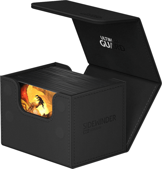 Ultimate Guard Sidewinder 100+ XenoSkin Monocolor Schwarz