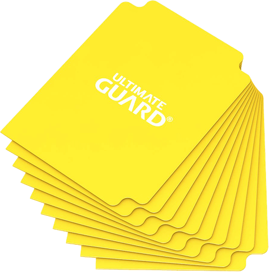 Ultimate Guard Card Dividers Kartentrenner Standardgröße Gelb (10 Stück)
