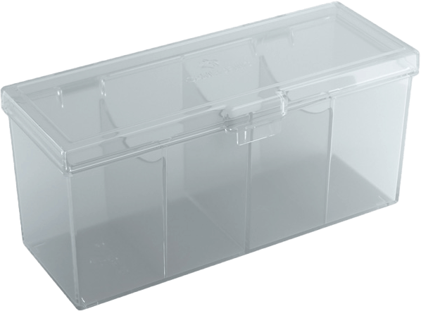 Gamegenic Kartenbox mit Trenner Fourtress 320+ Transparent