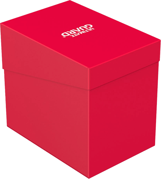 Ultimate Guard Card Deck Case 133+ Standardgröße Rot Rückansicht