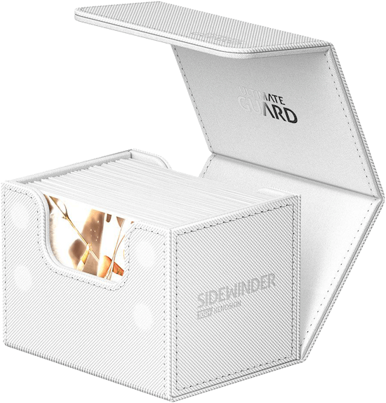 Ultimate Guard Sidewinder 100+ XenoSkin Monocolor Weiß