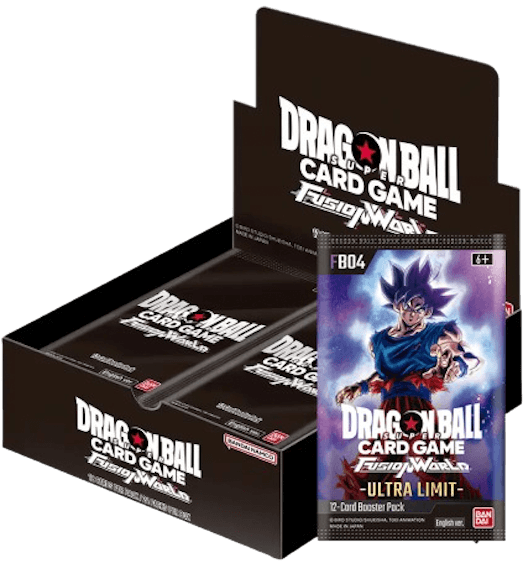 DragonBall Super TCG - Fusion World FB04 Ultra Limit - Booster Display Box (24 Booster) englisch