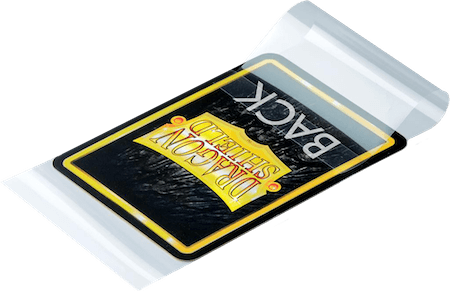 Dragon Shield Perfect Fit Kartenhüllen verschließbar (100): Toploader Soft Sleeves in Standardgröße Transparent