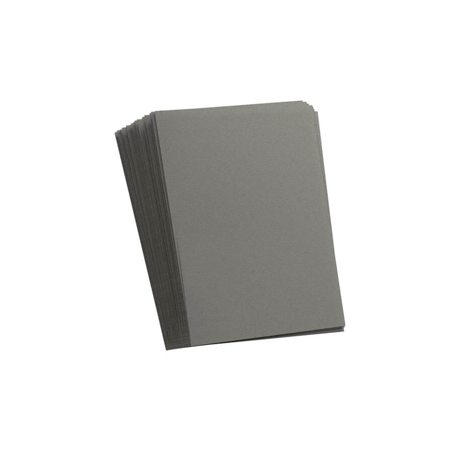 Gamegenic Prime Kartenhüllen (100) Grau - Glänzende Premium Sleeves in Standardgröße