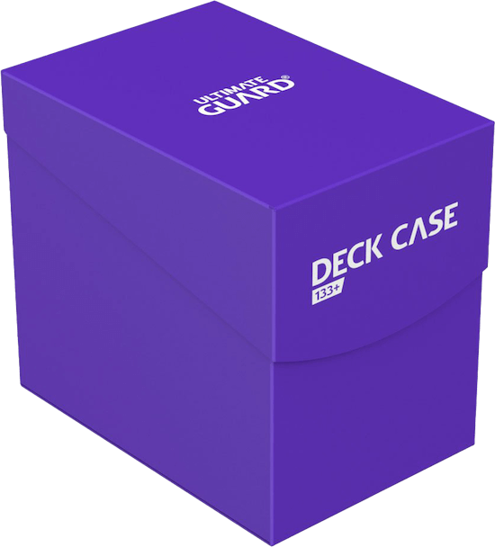 Ultimate Guard Card Deck Case 133+ Standardgröße Violett Vorderansicht