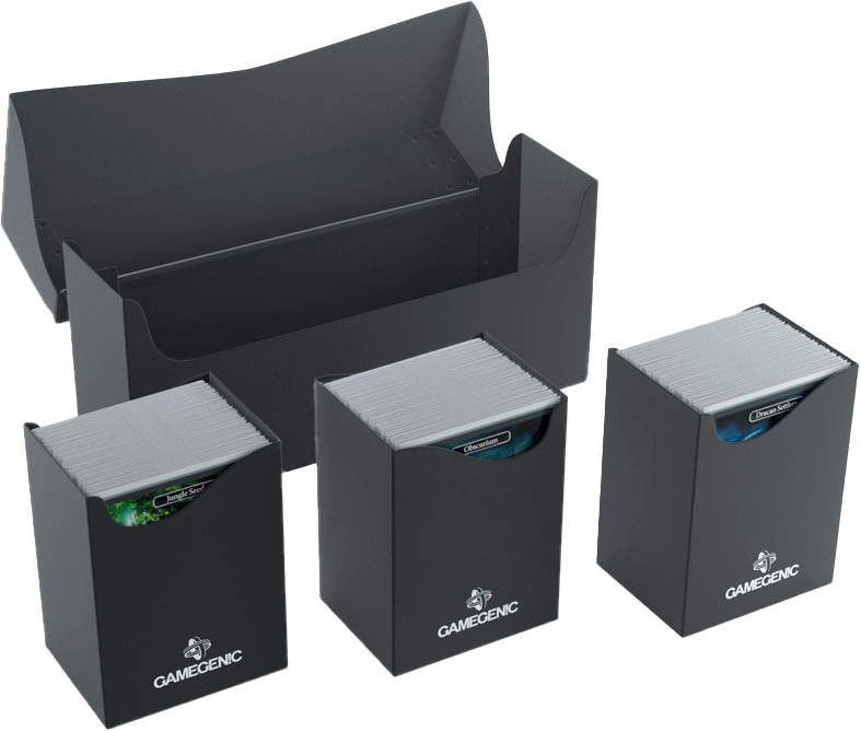Gamegenic Triple Deck Holder Deckbox 240+ Schwarz