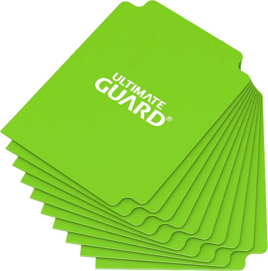 Ultimate Guard Card Dividers Kartentrenner Standardgröße Hellgrün (10 Stück)