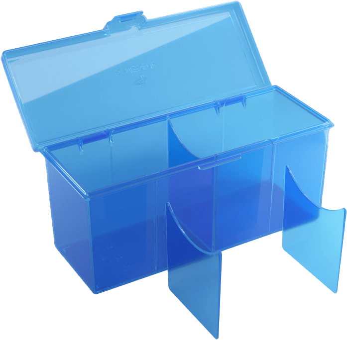 Gamegenic Kartenbox mit Trenner Fourtress 320+ Blau