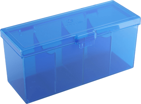 Gamegenic Kartenbox mit Trenner Fourtress 320+ Blau